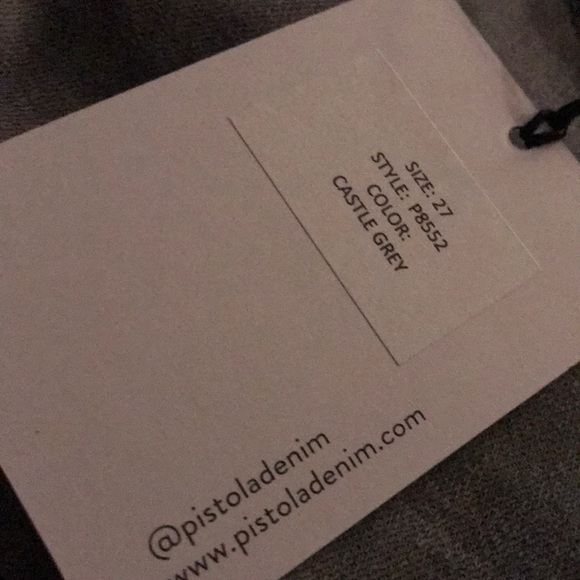 Pistola Audrey mid rise skinny castle grey NWT new - Picture 4 of 4